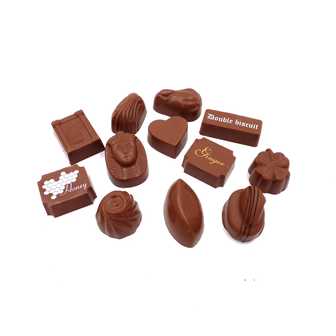 Luxe Eindejaars ballotin Belgische pralines 500g